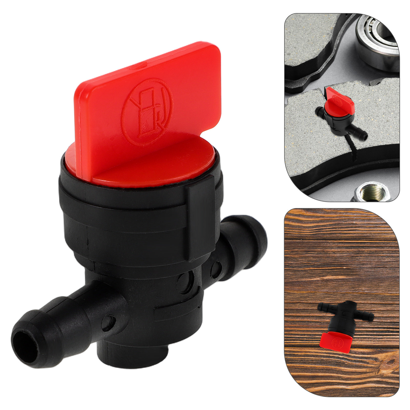 Isolation Valve Mini - วาล์วปิดแก๊สสำหรับเครื่องปั่นไฟขนาดเล็ก รถตัดหญ้า ถังน้ำมัน คาร์บูเรเตอร์ สวิตช์ตัดการเชื่อมต่อ