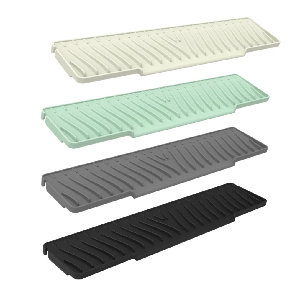 Silicone Tap Washer - แผ่นรองซิลิโคนกันลื่นแบบใหม่ ยาว 45 ซม. ป้องกันน้ำกระเด็น อุปกรณ์เสริมก๊อกน้ำ