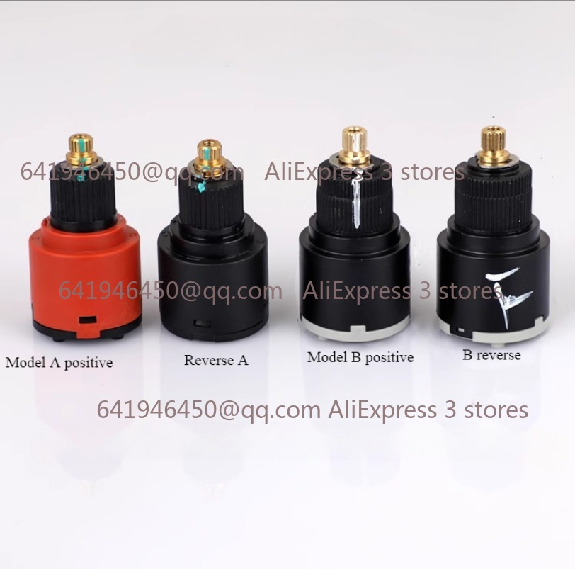 Shower Valve Cartridge - วาล์วผสมน้ําร้อนและเย็นก๊อกน้ํา Bounce Handle Switch Thermostatic ฝักบัวตลับหมึกอุปกรณ์เสริม