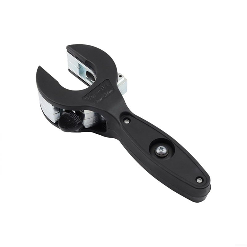 Pipe Cutter Ratchet - เครื่องตัดท่อแบบวงล้อ, เครื่องมือตัดท่อแบบเร็วด้วยมือเดียว, สำหรับตัดสแตนเลสทองแดงอะลูมิเนียมขนาด 5/16-1-1/8 นิ้ว-AA26