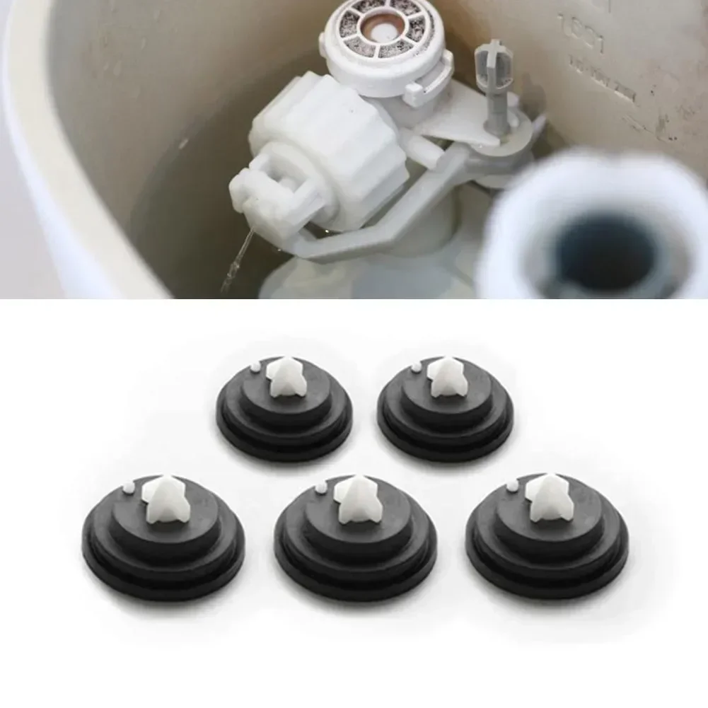 Toilet Fill Valve - 5PCS ห้องน้ําเติมวาล์วปะเก็นห้องน้ําวาล์วไอดีเมมเบรนวาล์วลอยเมมเบรน Inlet บรรจุวาล์วไดอะแฟรมสําหรับ Siamp