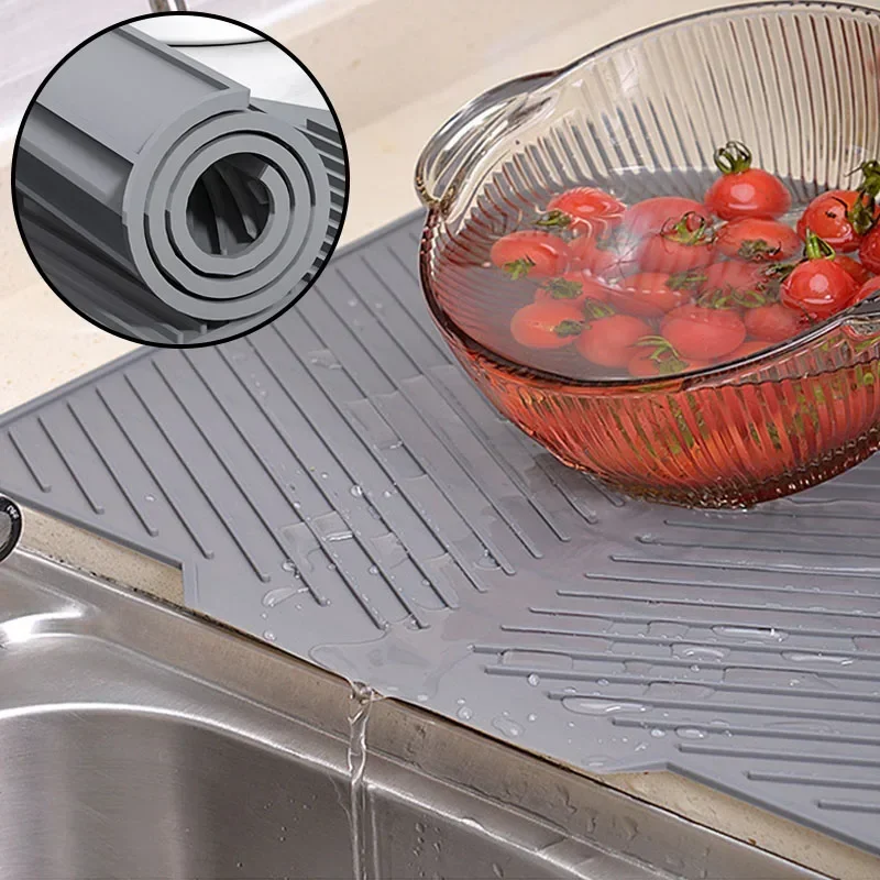 ซิลิโคนจานDraining Mat,หม้อจาน - Silicone Tap Washer บทวิจารณ์และราคา