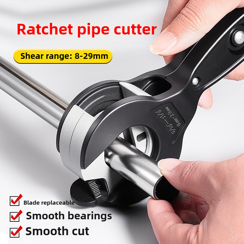 ใหม่ใบมีดถอดเปลี่ยนได้ Pvc ท่อ - Pipe Cutter Ratchet บทวิจารณ์และราคา