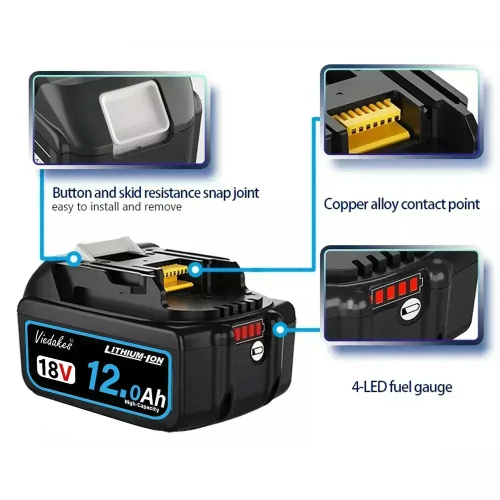 สำหรับแบตเตอรี่ Makita 18V 12. - Makita Drill Ddf484 บทวิจารณ์และราคา