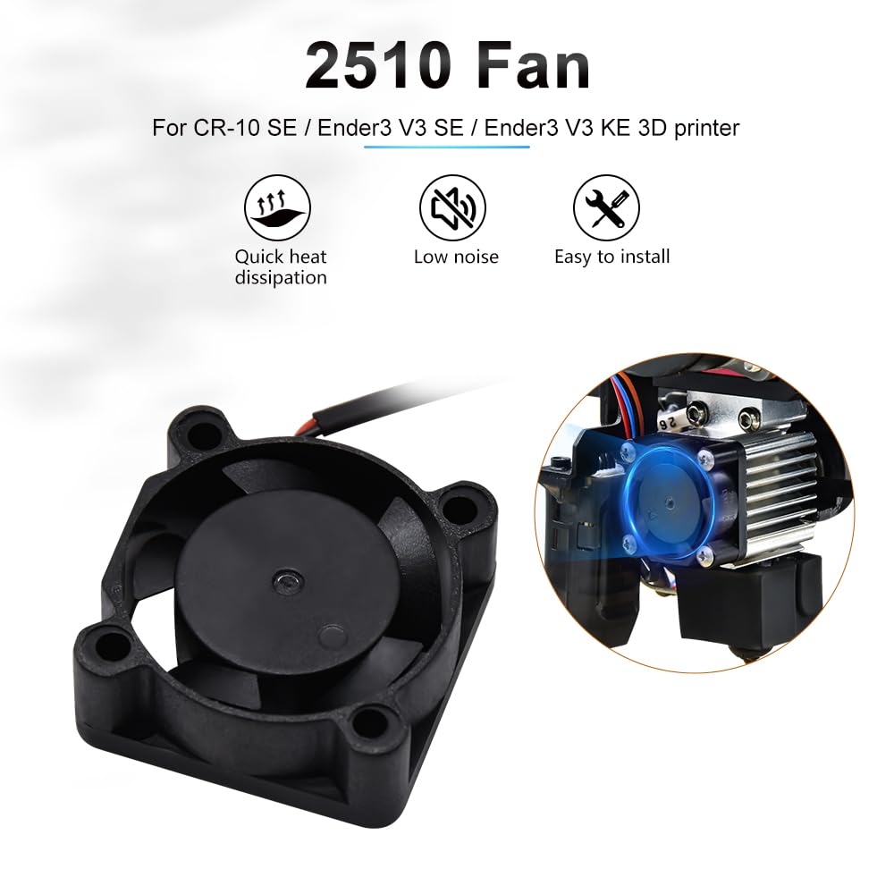 พัดลมระบายความร้อน Creality En - Creality Printer Ender 3 V3 บทวิจารณ์และราคา
