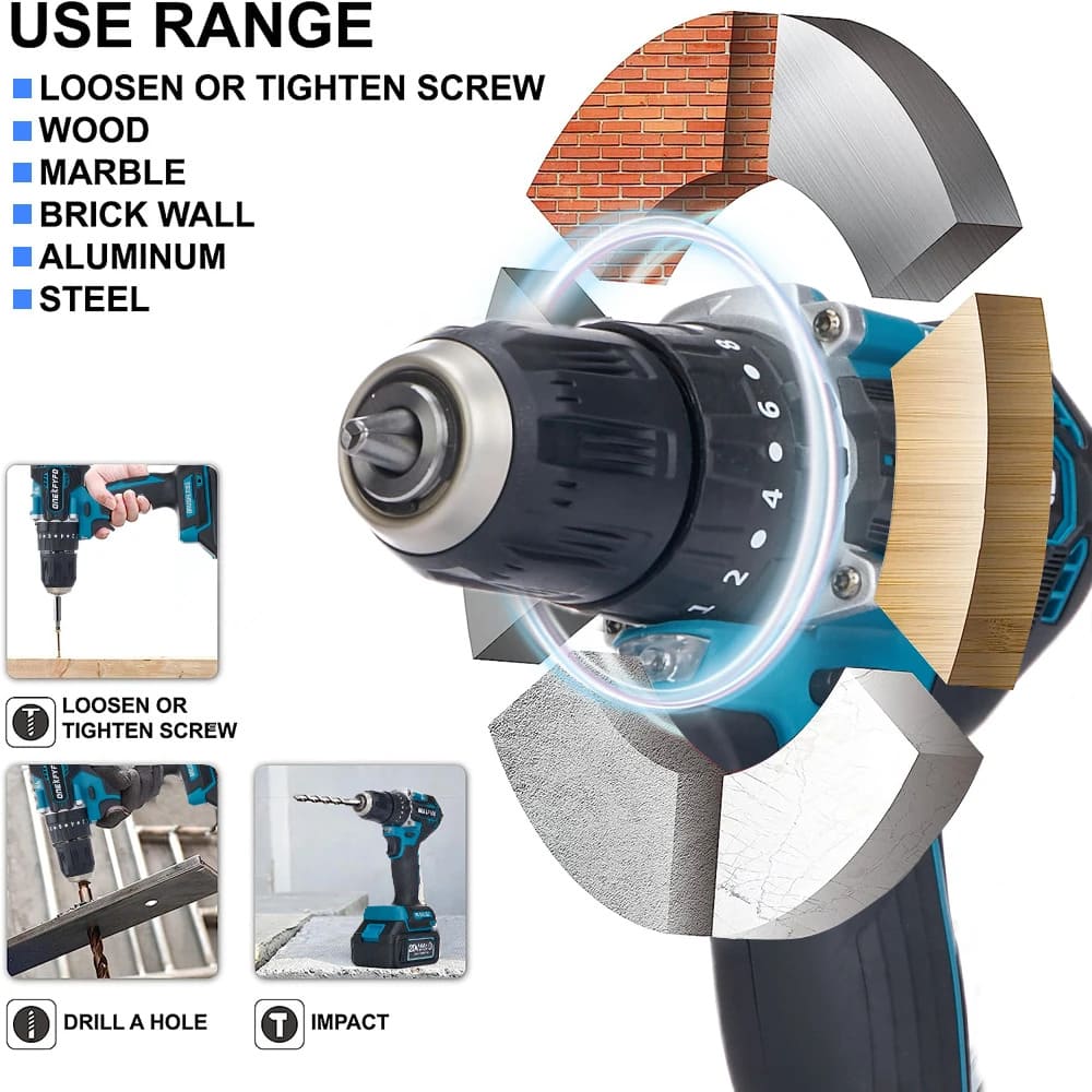 สว่านไขควงไร้สาย Makita รุ่น D - Makita Drill Ddf484 บทวิจารณ์และราคา