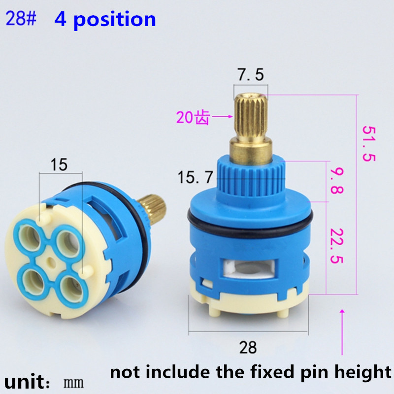 อุปกรณ์คาร์ทริดจ์ก๊อกน้ำห้องอา - Shower Valve Cartridge บทวิจารณ์และราคา