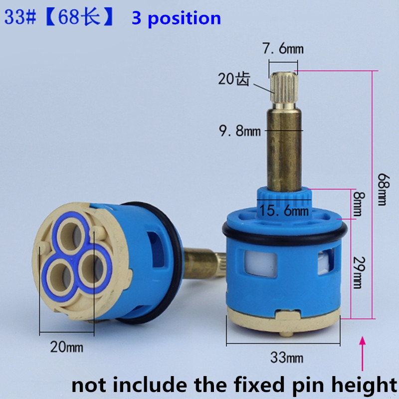 อุปกรณ์คาร์ทริดจ์ก๊อกน้ำห้องอา - Shower Valve Cartridge บทวิจารณ์และราคา