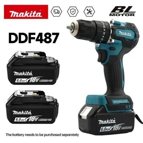 มากีต้า 100% ของแท้ DDF487 สว่ - Makita Drill Ddf484 บทวิจารณ์และราคา