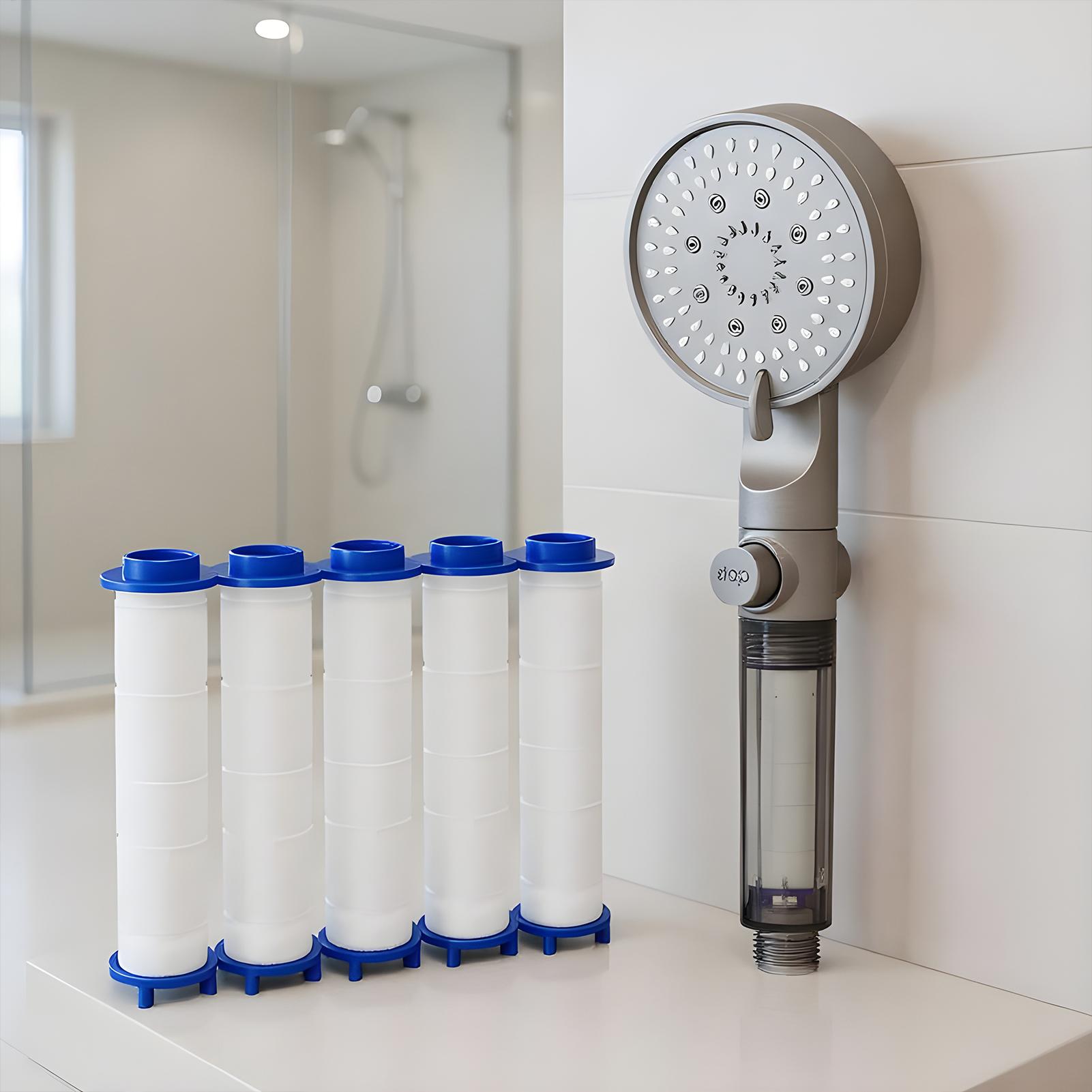 ฝักบัวอาบน้ำแบบใหม่ 5 โหมด ฝัก - Silicone Tap Washer บทวิจารณ์และราคา