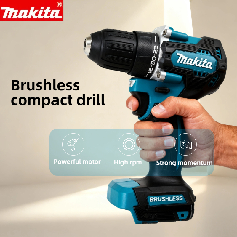 สว่านกระแทกไร้สาย Makita 18V ร - Makita Drill Ddf484 บทวิจารณ์และราคา
