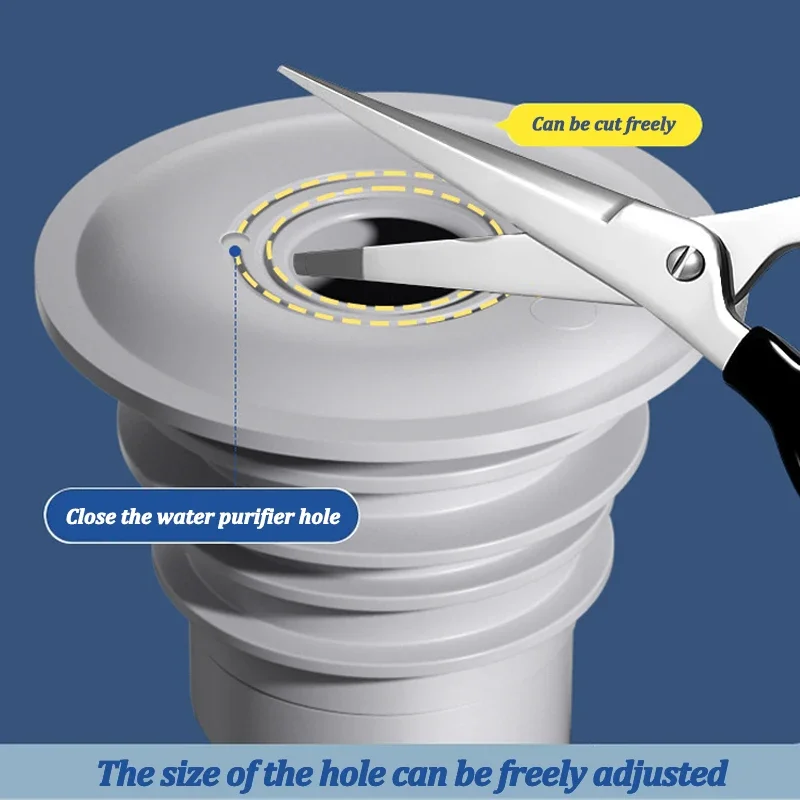 ท่อน้ำทิ้งในห้องน้ำทำจากซิลิโค - Drain Pipe Clip บทวิจารณ์และราคา