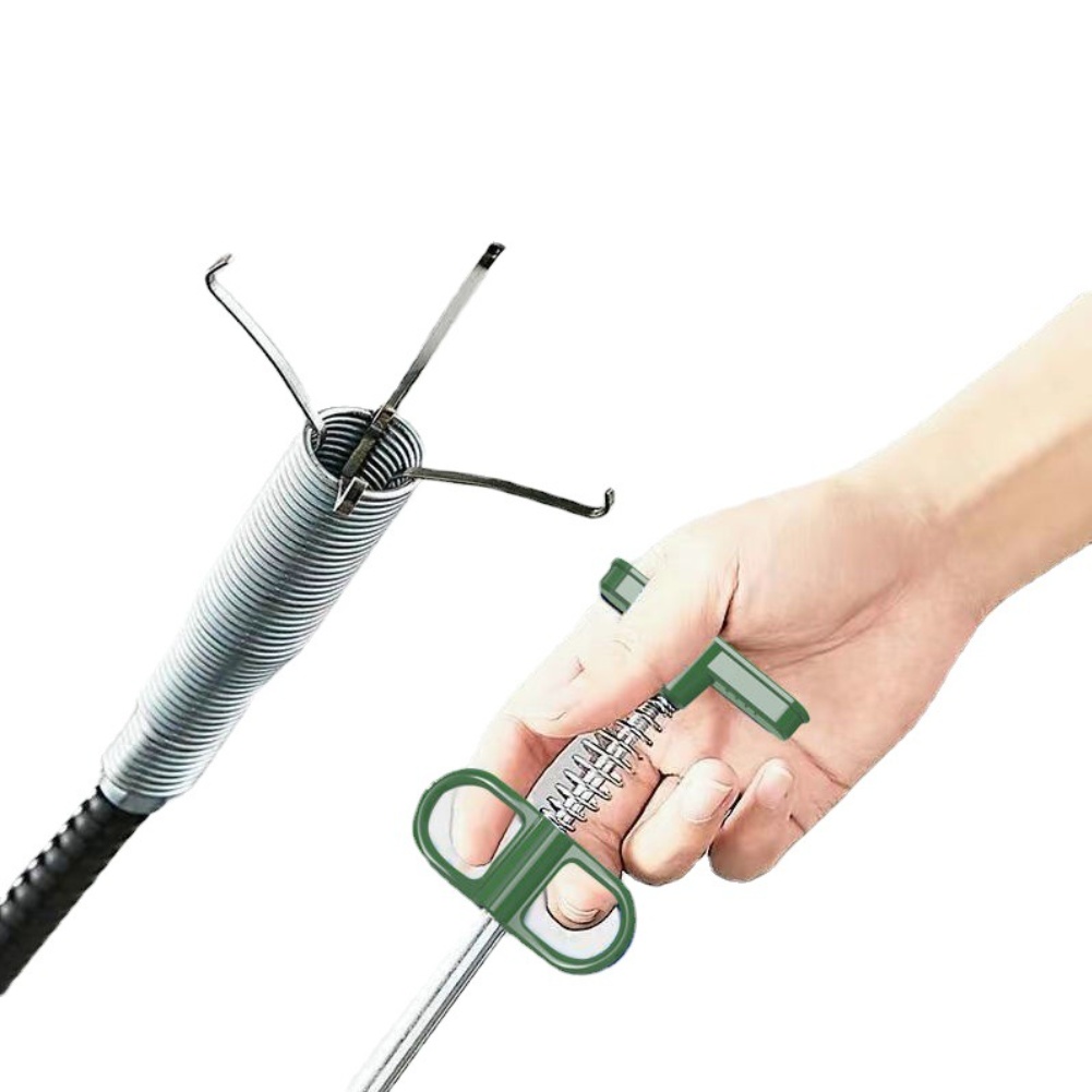 ตะขอเกี่ยวท่อระบายน้ำสีเขียวสำ - Drain Snake Flexible บทวิจารณ์และราคา
