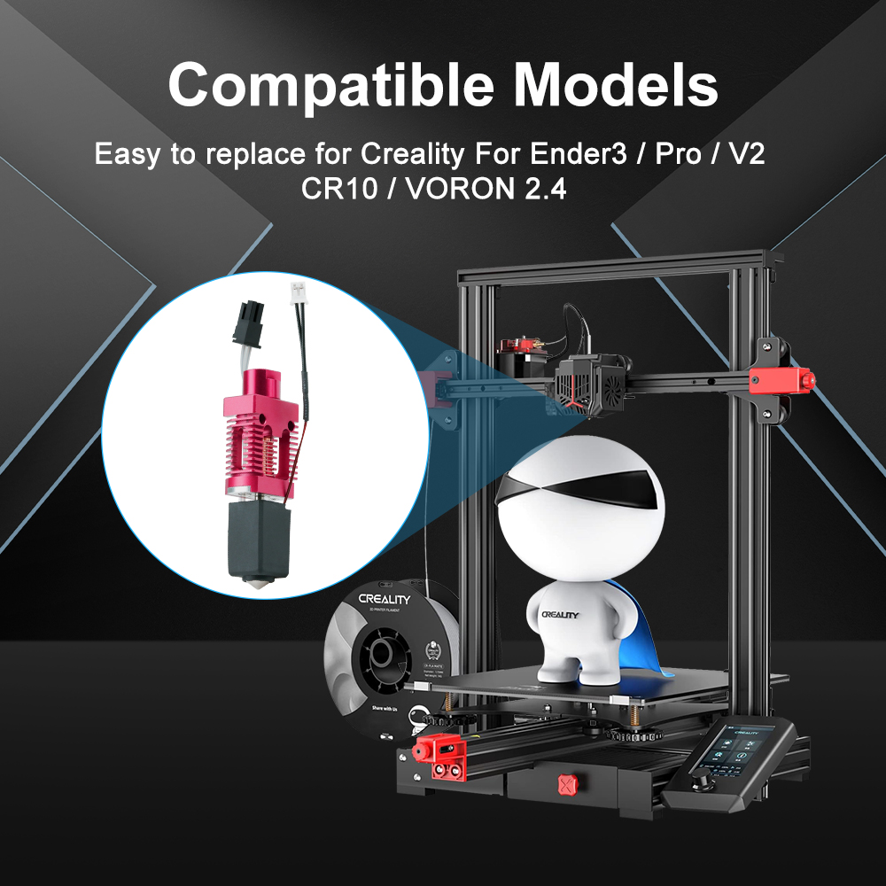 ชุดอัพเกรดฮอตเอนด์สำหรับเครื่อ - Creality Printer Ender 3 V3 บทวิจารณ์และราคา